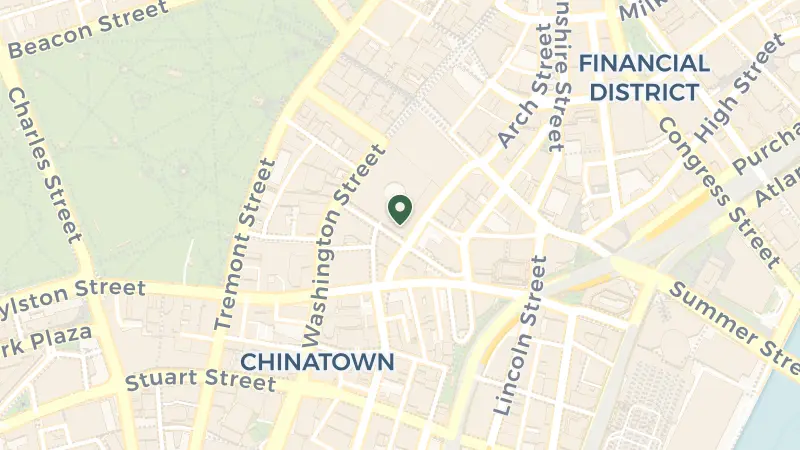 Map of One Ave de Lafayette, Boston, MA 02111, USA