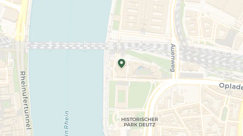 Map of Kennedy-Ufer 2A, 50679 Köln, Germany