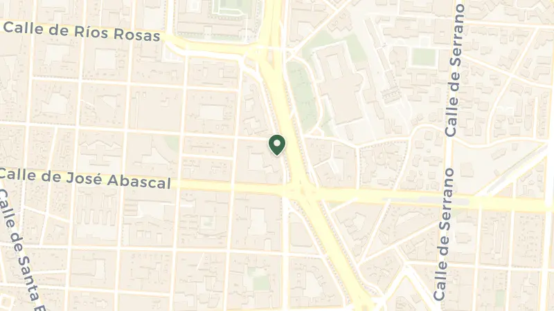Map of P.º de la Castellana, 57, Chamberí, 28046 Madrid, Spain