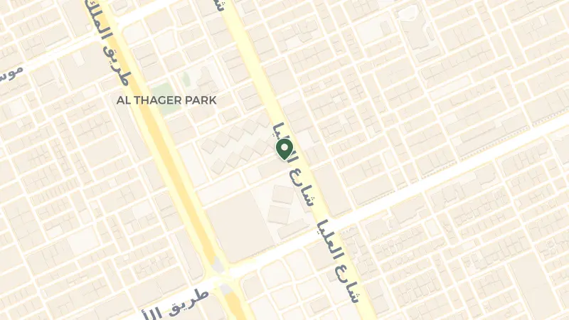 Map of Olaya St, Al Olaya, Riyadh 12213, Saudi Arabia