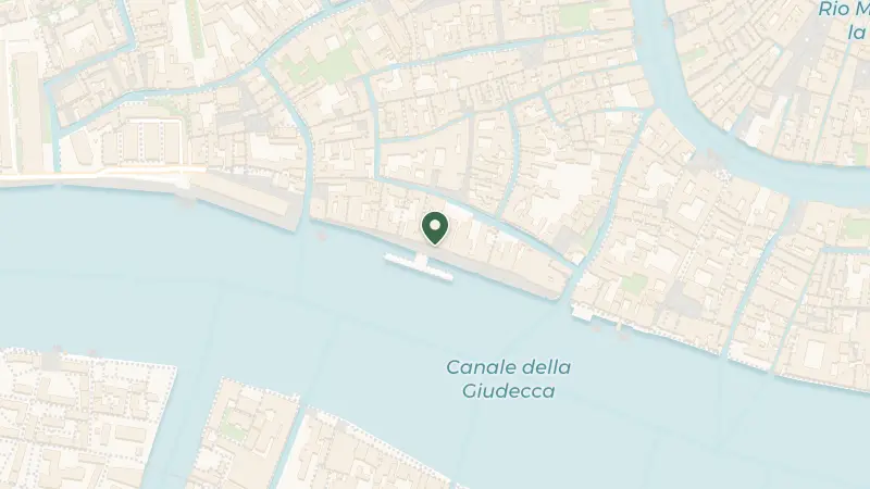 Map of Fondamenta Zattere Al Ponte Lungo, 1411, 30123 Venezia VE, Italy