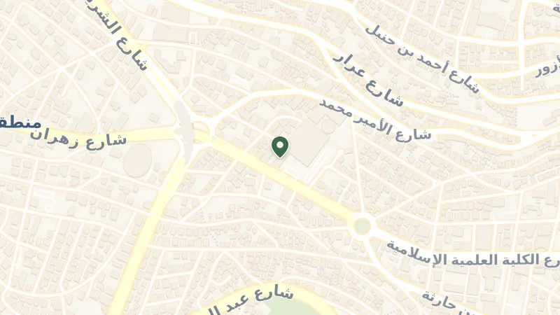 Map of Islamic College Street, Amman, Jordan