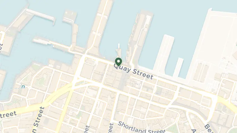 Map of 1 Queen Street, Auckland CBD, Auckland 1010, New Zealand