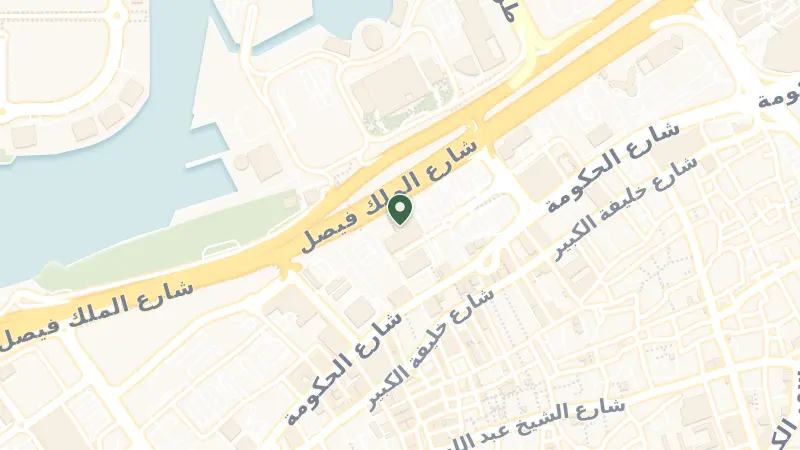 Map of King Faisal Hwy, Manama, Bahrain