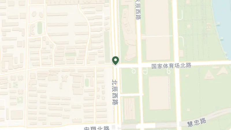 Map of 8 Beichen West Road, Beijing, 北京市 China, 100107