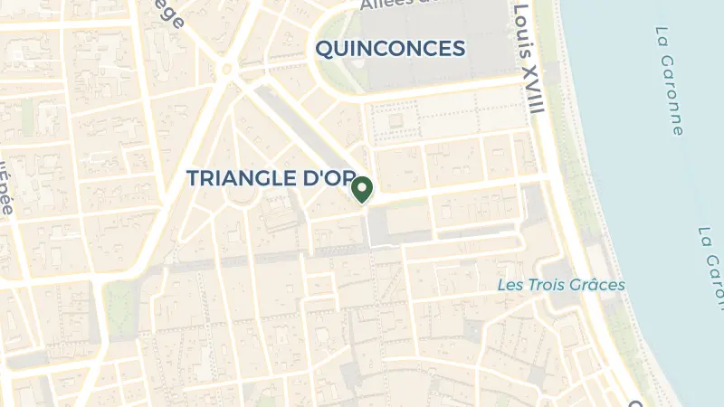 Map of 2 Pl. de la Comédie, 33000 Bordeaux, France