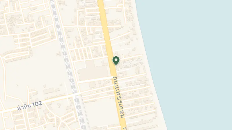 Map of 33, 33 Phet Kasem Rd, Tambon Hua Hin, Amphoe Hua Hin, Chang Wat Prachuap Khiri Khan 77110, Thailand