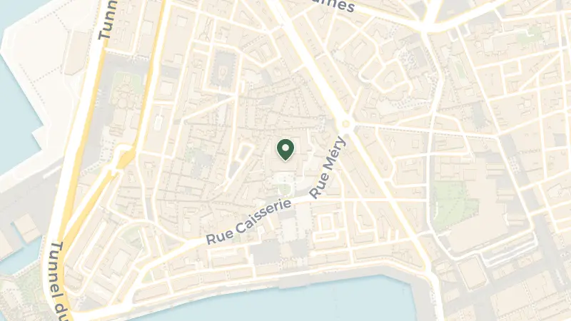 Map of 1 Pl. Daviel, 13002 Marseille, France