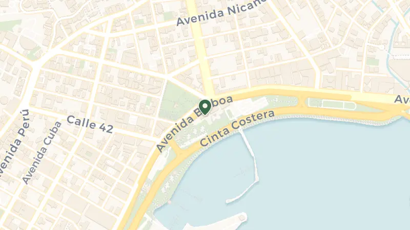 Map of Miramar Plaza, Av. Vasco Nuñez de Balboa Ave, Panamá, Provincia de Panamá, Panama