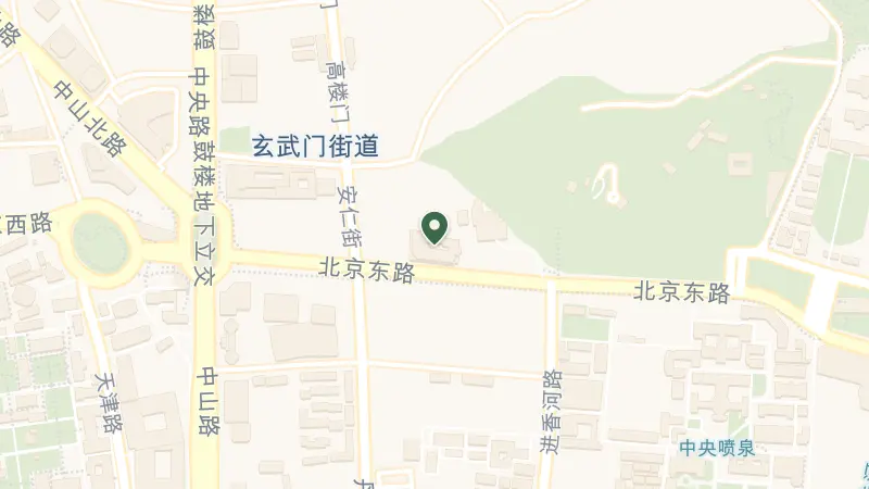 Map of 1 Zhong Yang Lu, Gu Lou Qu, Nan Jing Shi, Jiang Su Sheng, China, 210008