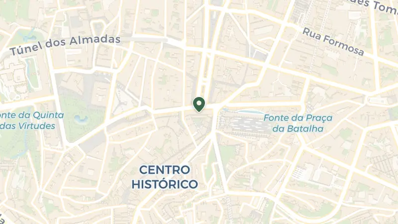 Map of Praça da Liberdade 25, 4000-322 Porto, Portugal
