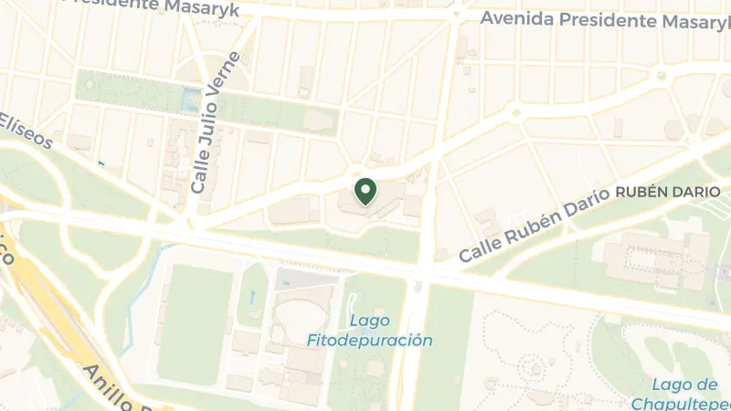 Map of Campos Elíseos 218, Polanco, Col. Chapultepec Polanco, Miguel Hidalgo, 11560 Ciudad de México, CDMX, Mexico