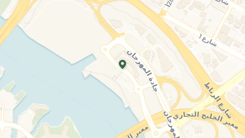 Map of Shopping Centres Hotels Llc C/O Intercontinental Hotel Apartment Residence Suites - Al Kheeran - Dubai Festival City - Dubai - United Arab Emirates
