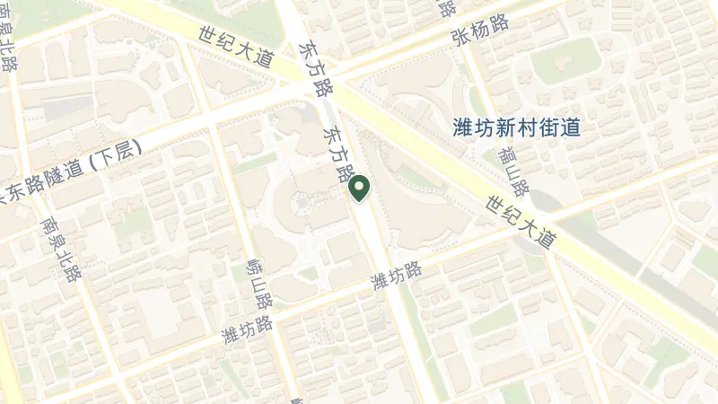 Map of Yaohan, Pudong, China, 200120