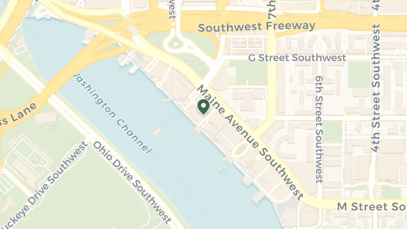 Map of 801 Wharf St SW, Washington, DC 20024, USA