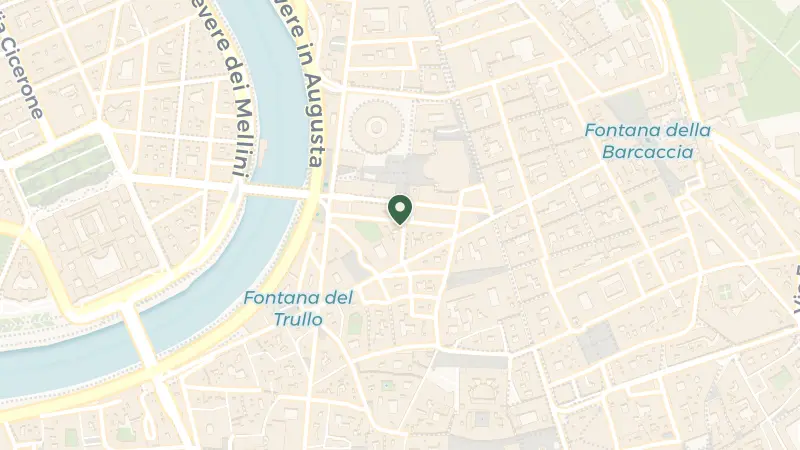 Map of Via di Monte d'Oro, 30, 00186 Roma RM, Italy
