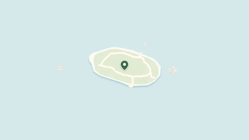 Map of Bodufushi Island, Maldives