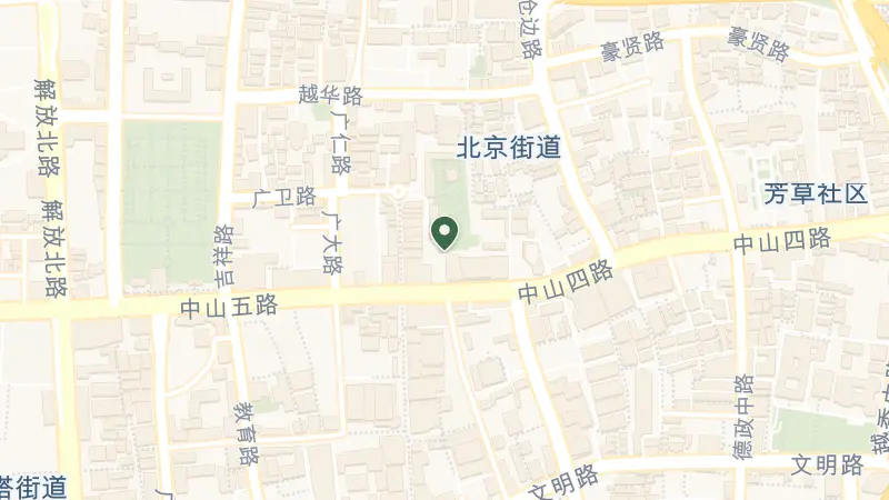 Map of No 14 Zhujiang East Road, 越秀区广州市广东省 China, 510623