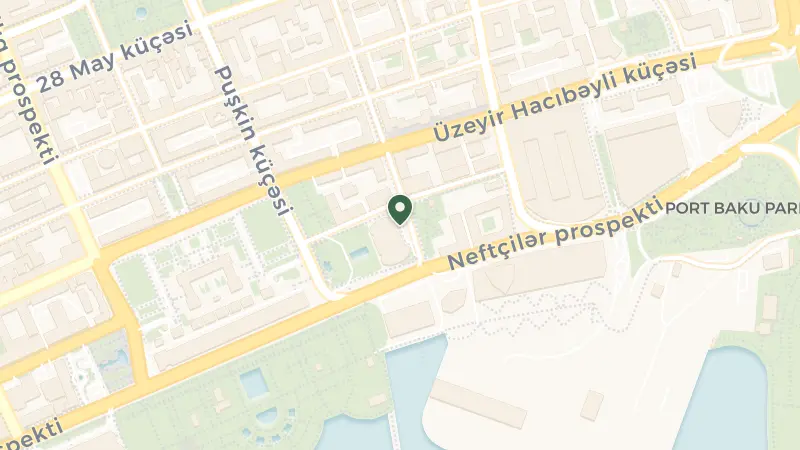 Map of 674 Azadliq Square, Bakı 1010, Azerbaijan