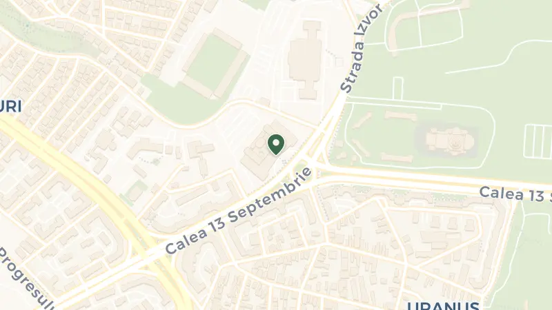 Map of Calea 13 Septembrie 90, 050726 București, Romania