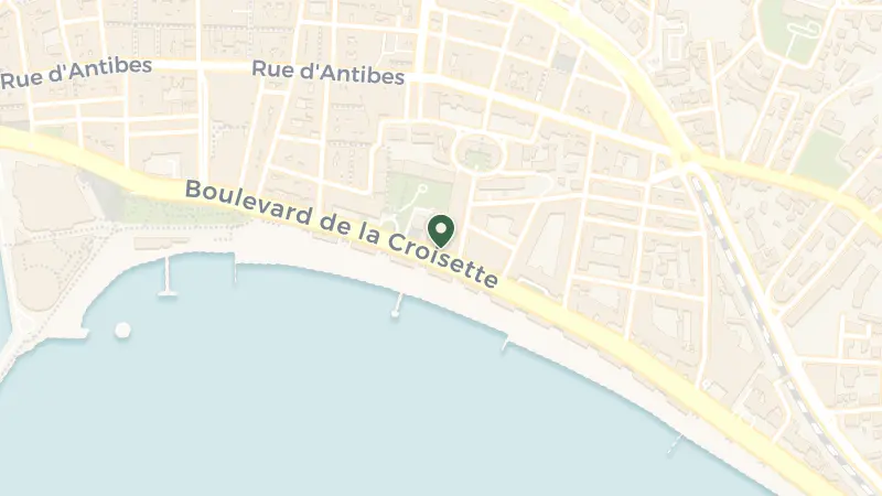 Map of 50 Bd de la Croisette, 06400 Cannes, France