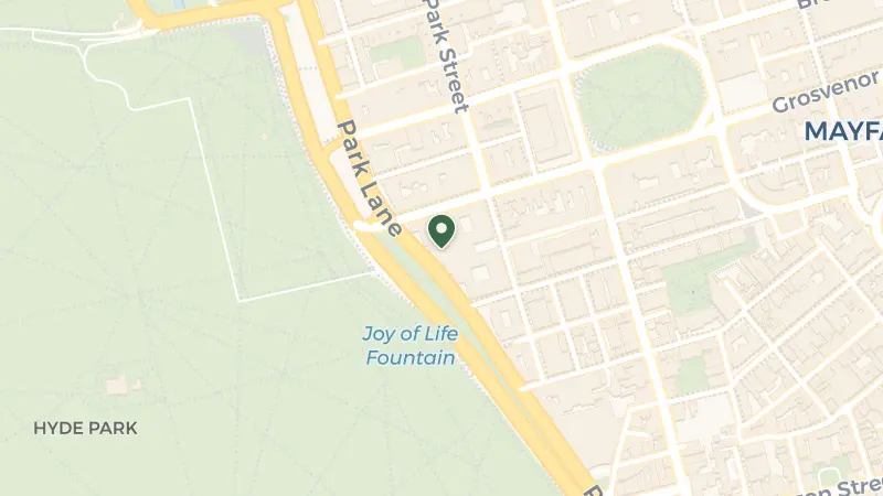 Map of 86-90 Park Ln, London W1K 7TN, UK