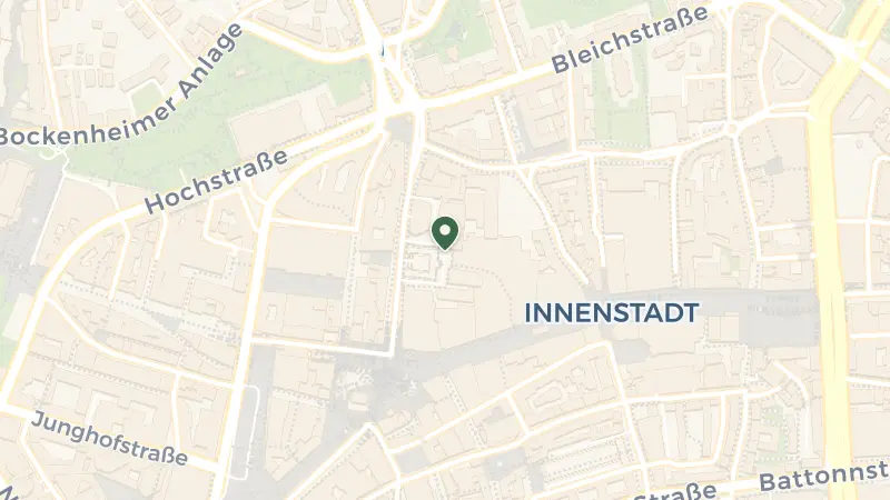 Map of Thurn-und-Taxis-Platz 2, 60313 Frankfurt am Main, Germany