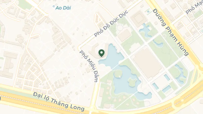 Map of No 8 Do Duc Duc Road Tu Liem Ward, Hà Nội, 100000, Vietnam