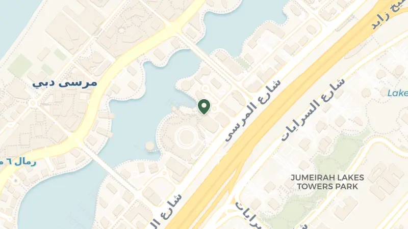 Map of 66 Al Marsa St - Marsa Dubai - Dubai Marina - Dubai - United Arab Emirates