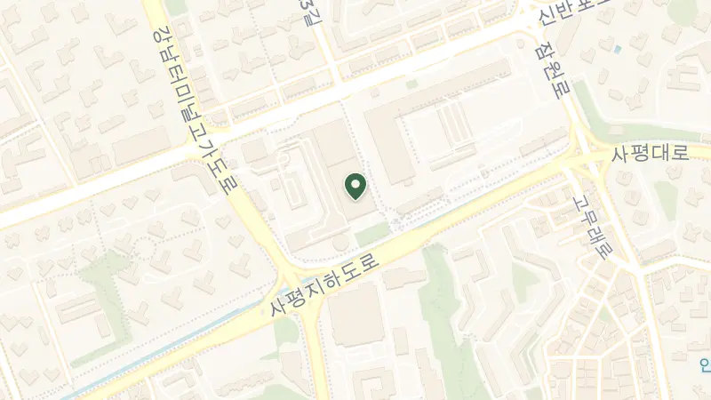 Map of 176 Sinbanpo-ro, Seocho District, Seoul, South Korea