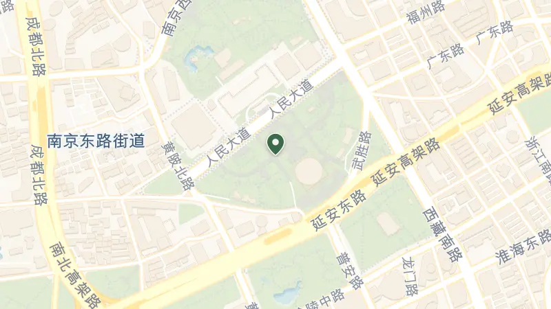 Map of 399 Nan Jing Xi Lu, People's Square, Huang Pu Qu, Shang Hai Shi, China, 200003