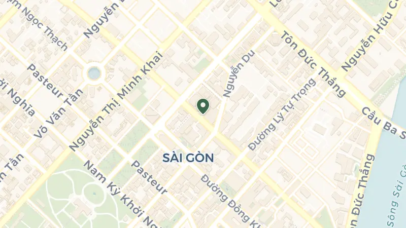 Map of Đường Hai Bà Trưng, Sài Gòn, Hồ Chí Minh 70000, Vietnam