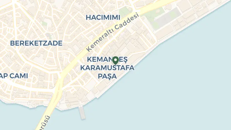 Map of Kemankeş Karamustafa Paşa, Kemankeş Cd. 49/8, 34425 Beyoğlu/İstanbul, Türkiye