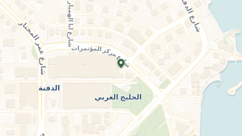 Map of Conference Centre, Doha, Qatar