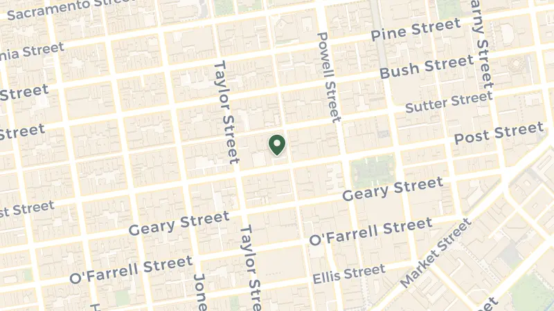 Map of 515 Mason St, San Francisco, CA 94102, USA