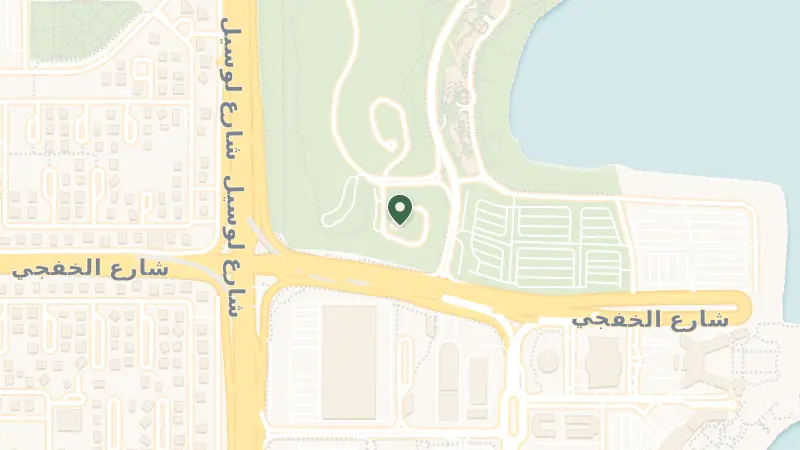 Map of Katara Cultural Village, Doha, Qatar