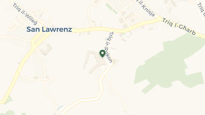 Map of Triq ir-Rokon, San Lawrenz SLZ 1040, Malta