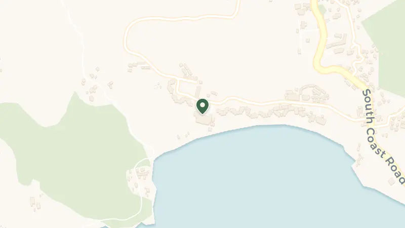 Map of Baie Lazare Mahé Island Mahe, Seychelles
