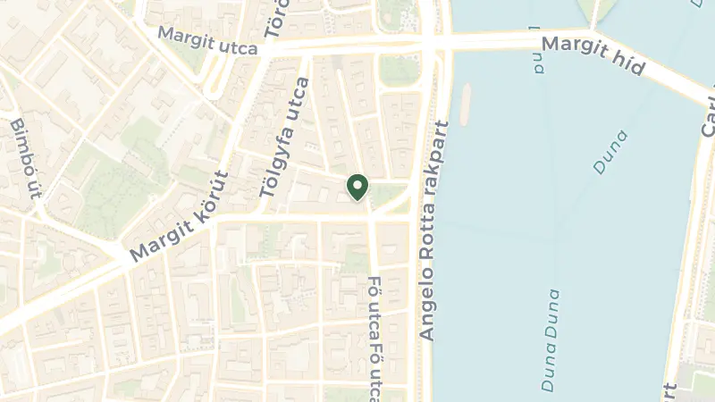 Map of Budapest, Bem József tér 3, 1027 Hungary