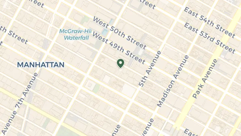 Map of 32 W 48th St, New York, NY 10036, USA