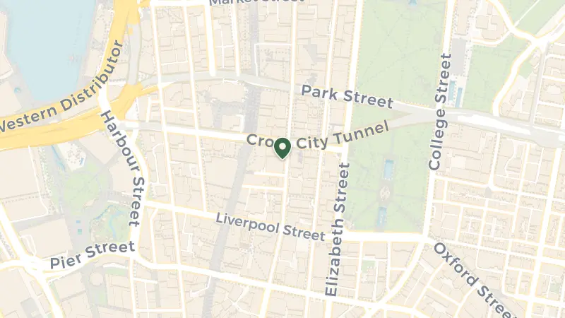 Map of 339 Pitt St, Sydney NSW 2000, Australia