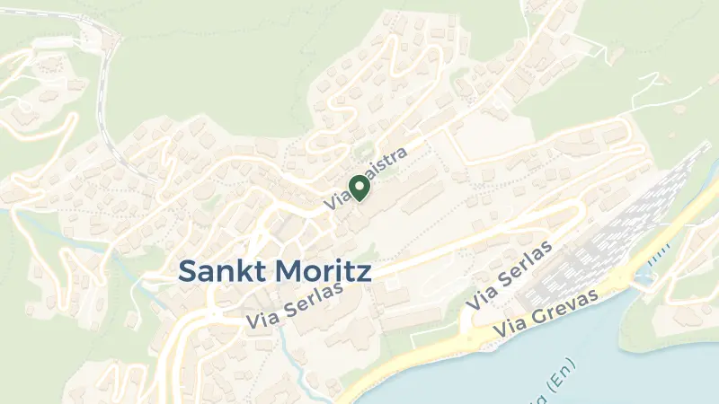 Map of Via Veglia 18, 7500 St. Moritz, Switzerland