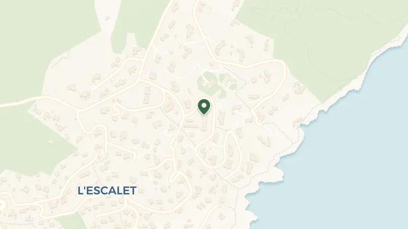 Map of 736 Chem. des Cretes, 83350 Ramatuelle, France