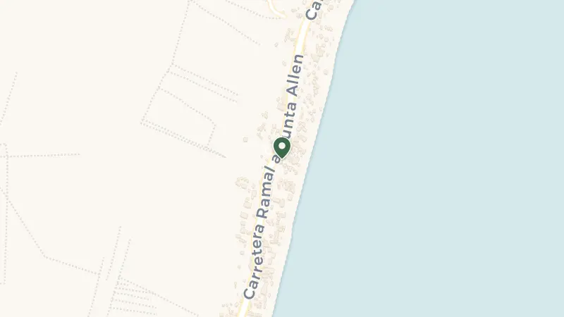 Map of Carr. Tulum-Boca Paila 800, Tulum Beach, Zona Hotelera, 77780 Tulum, Q.R., Mexico
