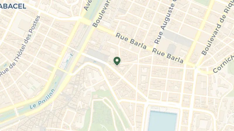 Map of 4 Rue Bonaparte, 06300 Nice, France