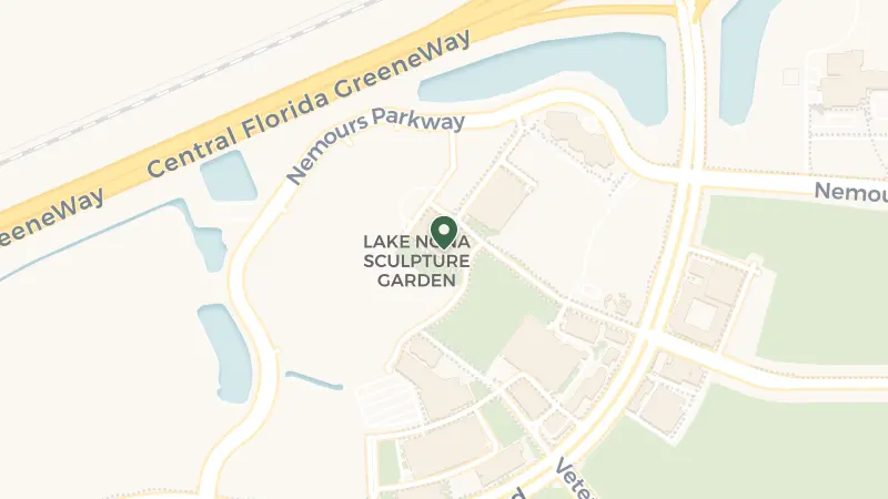 Map of 6100 Wave Hotel Dr, Orlando, FL 32827, USA