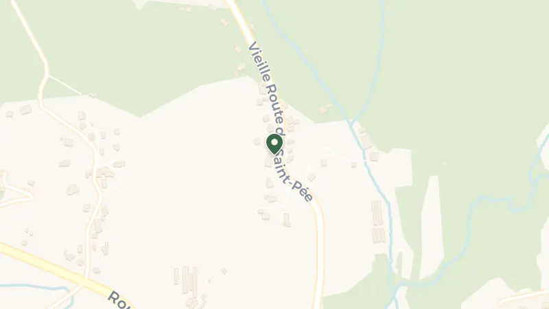 Map of 745 vieille, Rte de Saint-Jean-de-Luz, 64310 Saint-Pée-sur-Nivelle, France