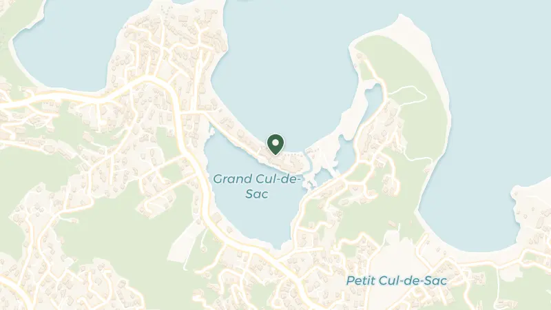 Map of Baie de Grand Cul de Sac, Saint-Barthélemy 97133, St Barthélemy