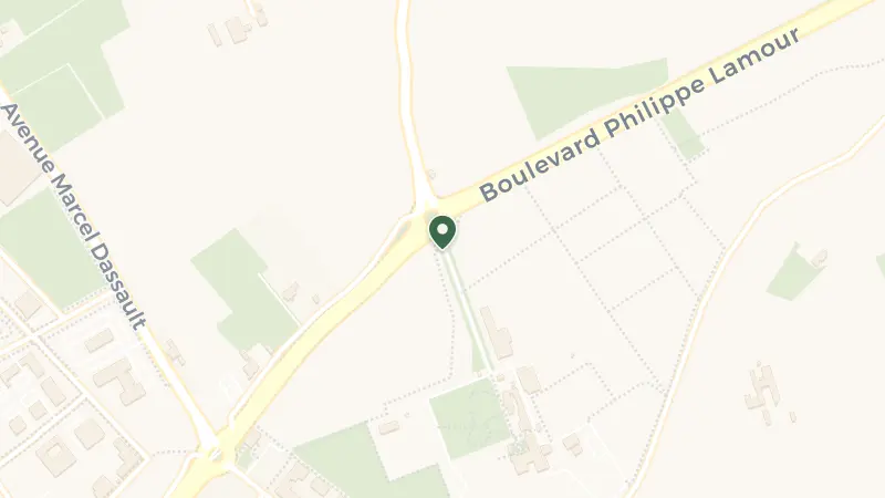 Map of 1 Bd Philippe Lamour, 34170 Castelnau-le-Lez, France