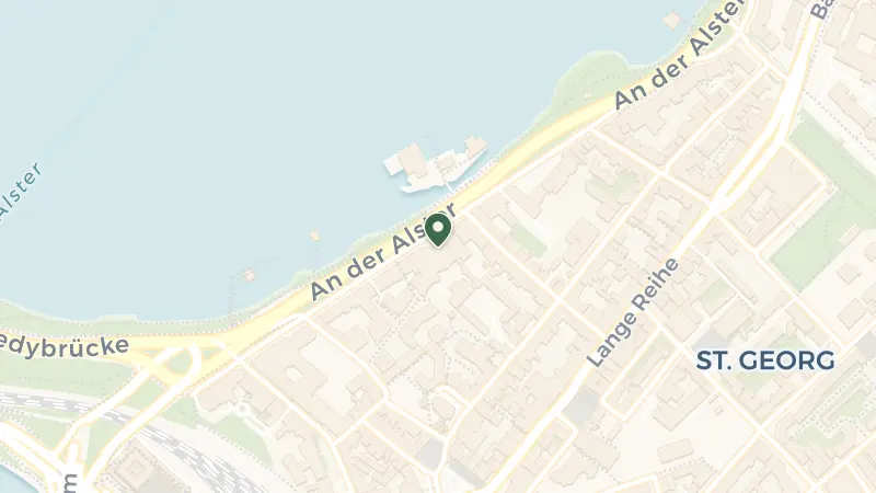 Map of An d. Alster 52, 20099 Hamburg, Germany